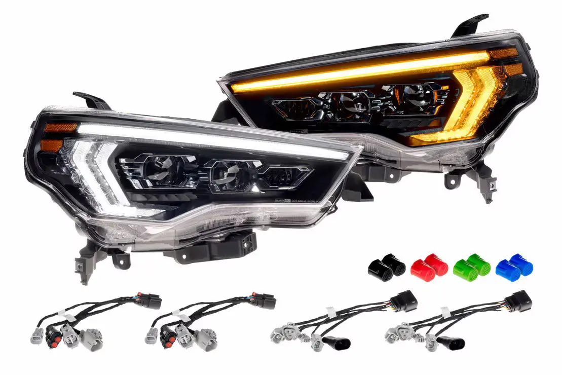 Morimoto Toyota 4Runner (14-23): Xb Led Headlights (Amber Drl) 3