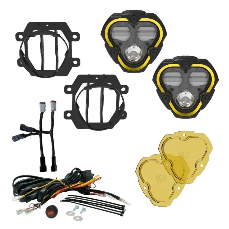 Flex Era® 3 Dual Mode Sae Fog Led Light Pods - 2-Light Master Kit - Subaru Crosstrekforester 1