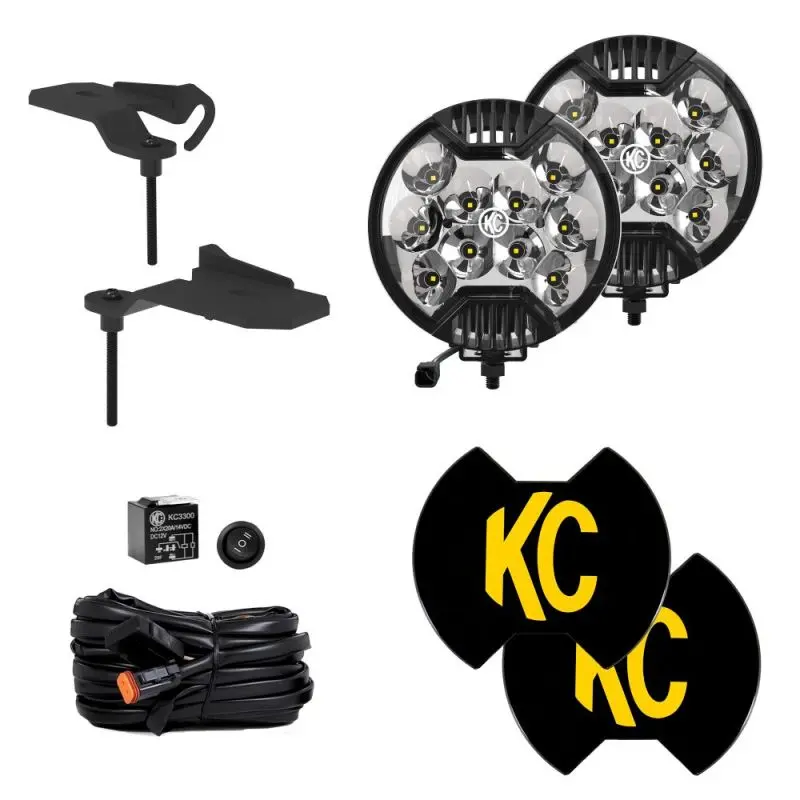 Slimlite® Led - 2-Light System - Ditch Light Kit - For Jeep 392Mojave 1
