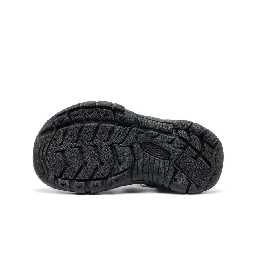 Little Kids' Newport Boundless Sandal | Black/Precious Blue 6