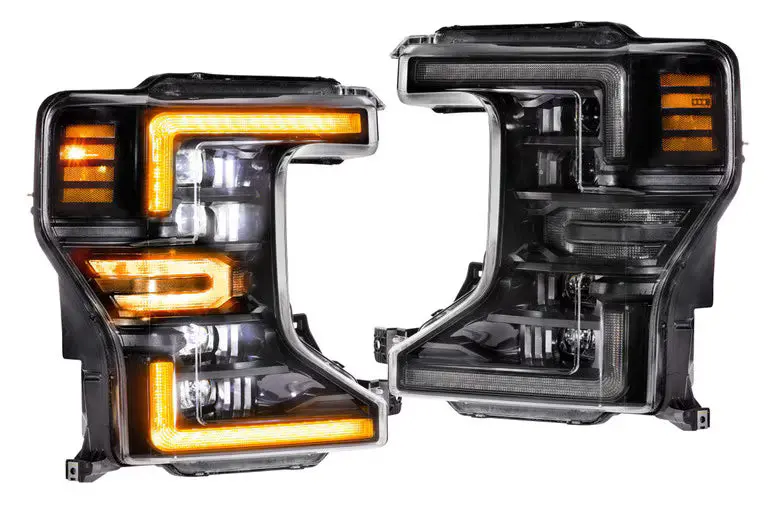 Ford Super Duty (20-22) Xb Led Headlights - Amber Drl Set 1