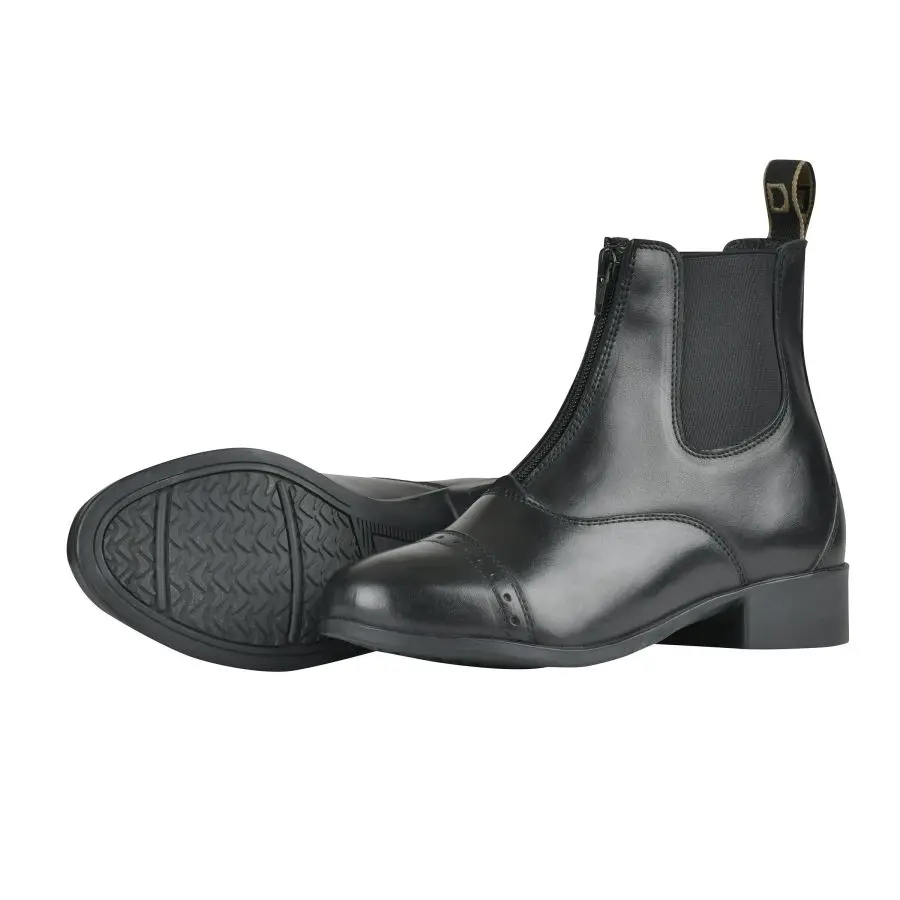 Dublin Ladies Foundation Zip Paddock Boots Black Last One 1