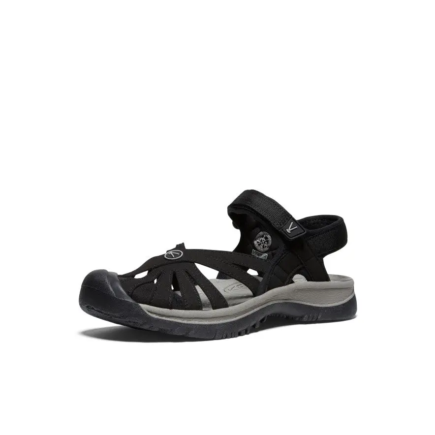 Women's Rose Sandal | Black/Neutral Gray 3