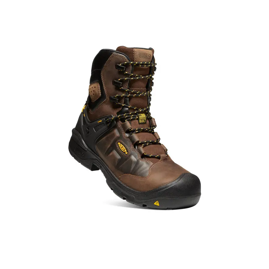 Men's Dover 8" Insulated Waterproof Boot (Carbon Toe) | Dark Earth/Black 3