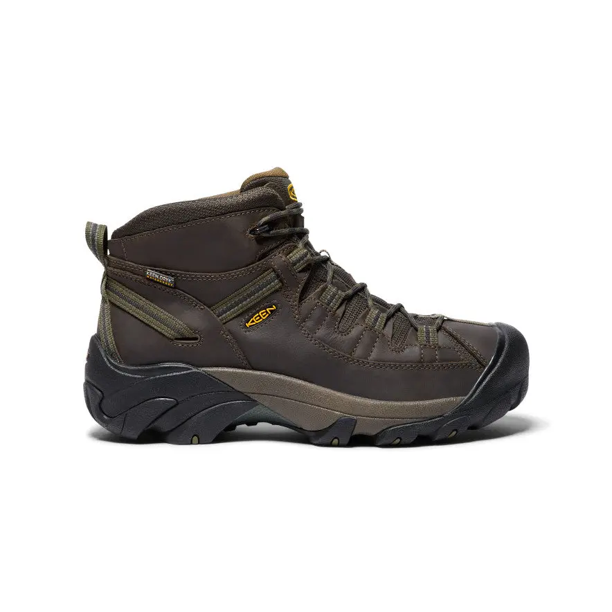 Men's Targhee Ii Mid Waterproof Hiking Boots | Canteen/Dark Olive 1