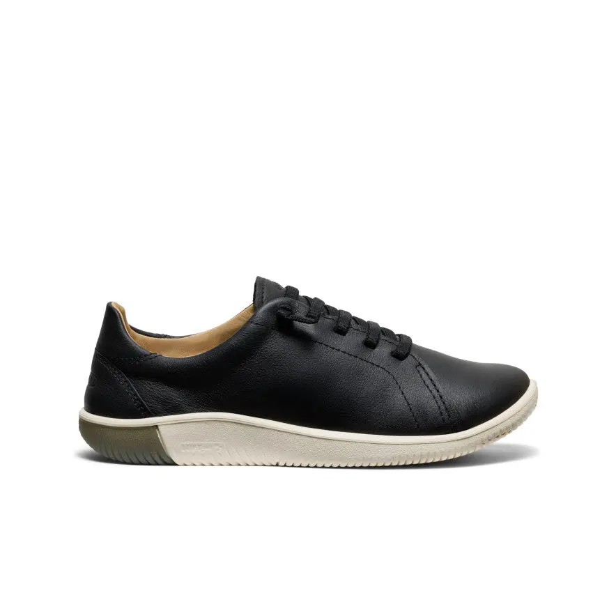 Women's Knx Leather Sneaker  |  Black/Star White 1