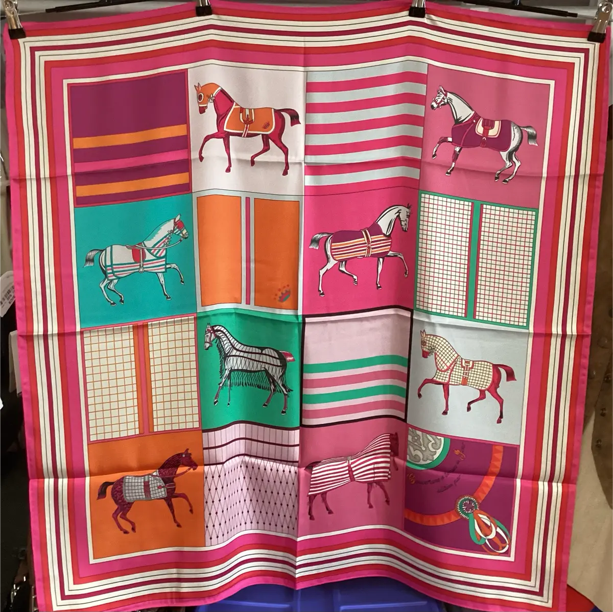 Lilo Mundo 100% Silk Scarf- 35" - Clearance 1