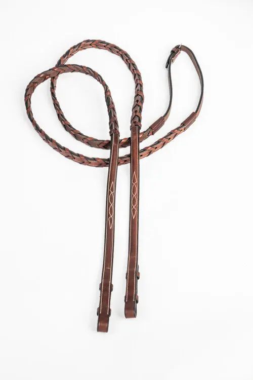 Adt Fancy Laced Ultra Grip Reins 1
