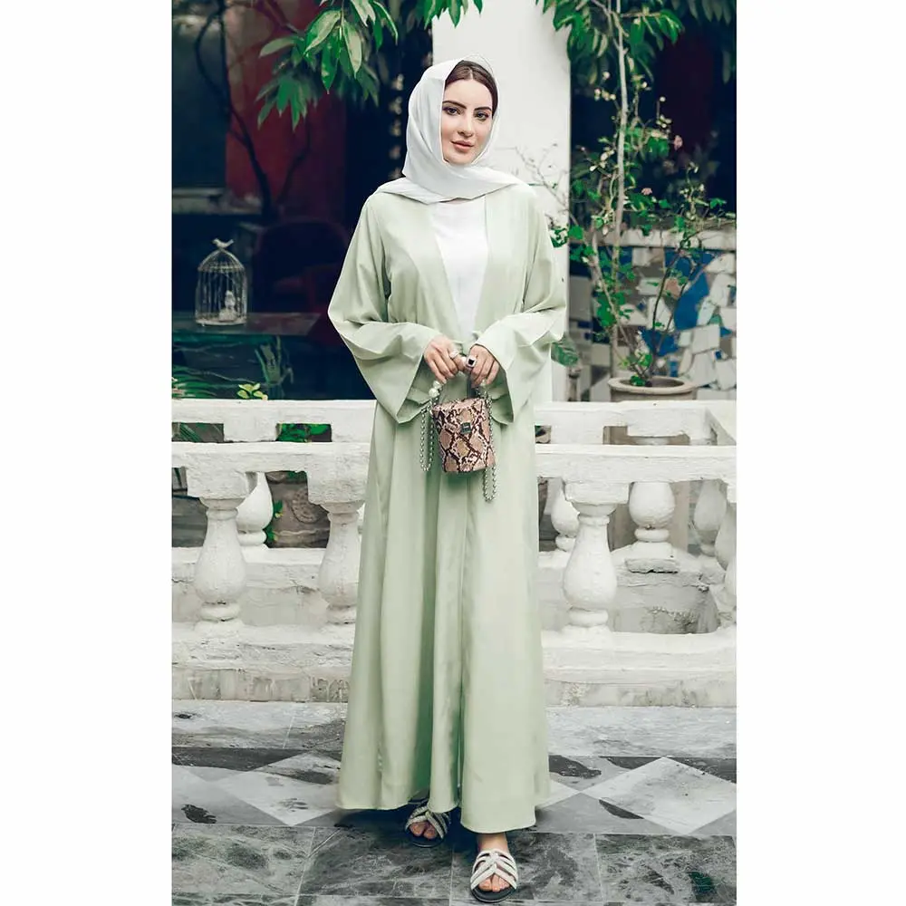 Abaya (White & Pastel Color) 1