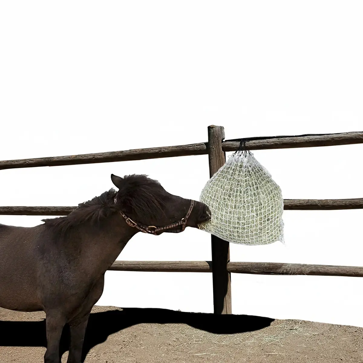 Freedom Feeder Trailer/Mini Hay Net - Slow Feed Hay Net - 2 Flake  - 3 Size Mesh Options 1
