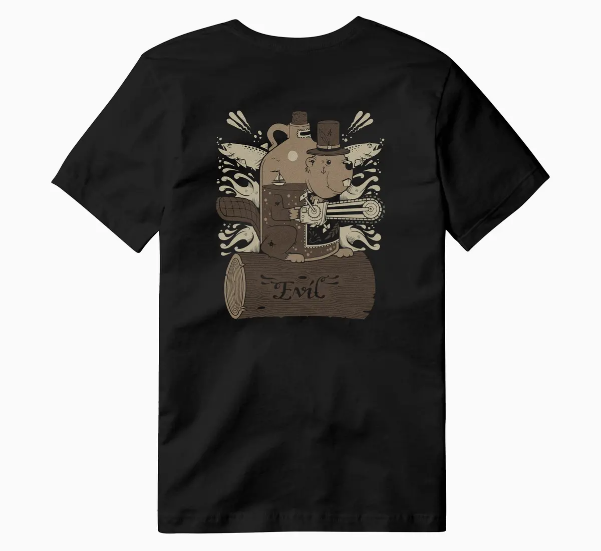 Buzzed Beaver Tee 1