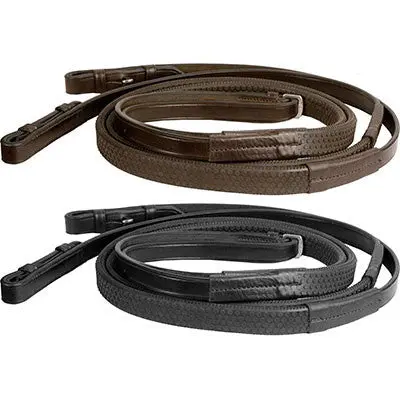 Bobbys English Tack Flat Rubber Reins 1
