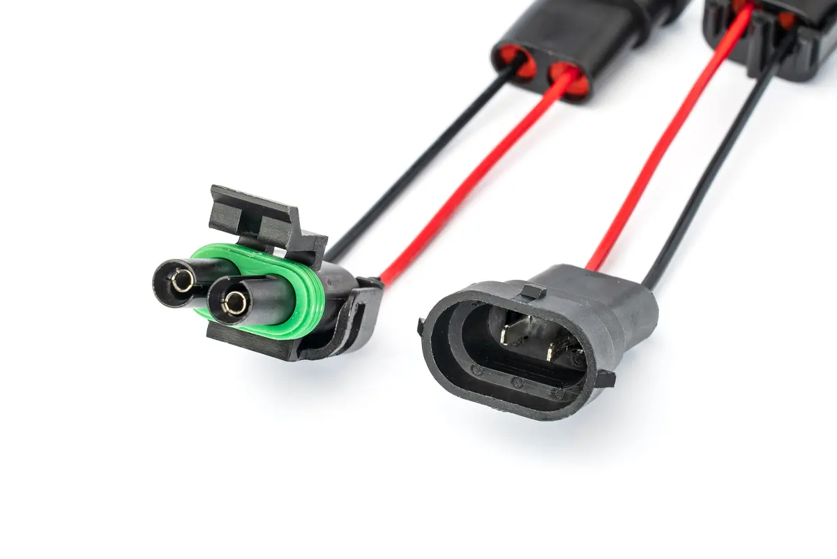 2 Pole Wp Connector Adapters To H11 Factory Fog Connector (Pair) (Bronco & Others) 2