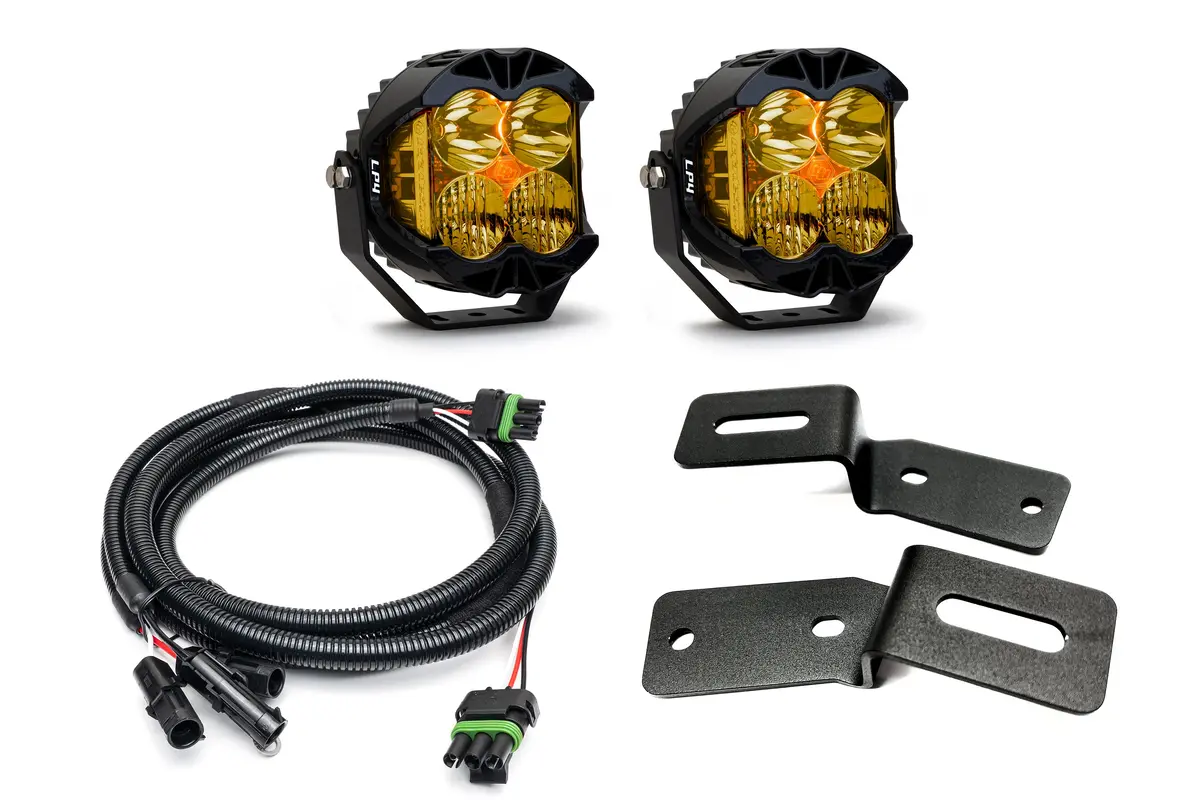 Spv Parts 2021-2025 Ford Bronco A-Pillar Light Kit With Baja Designs Lp4's 5