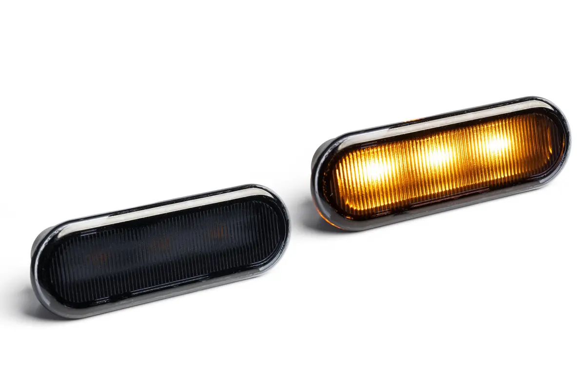 Ver 1.0 - Smoked Grille (Amber Led) Marker Light - (Clearance) Fits Bronco (Single) 1