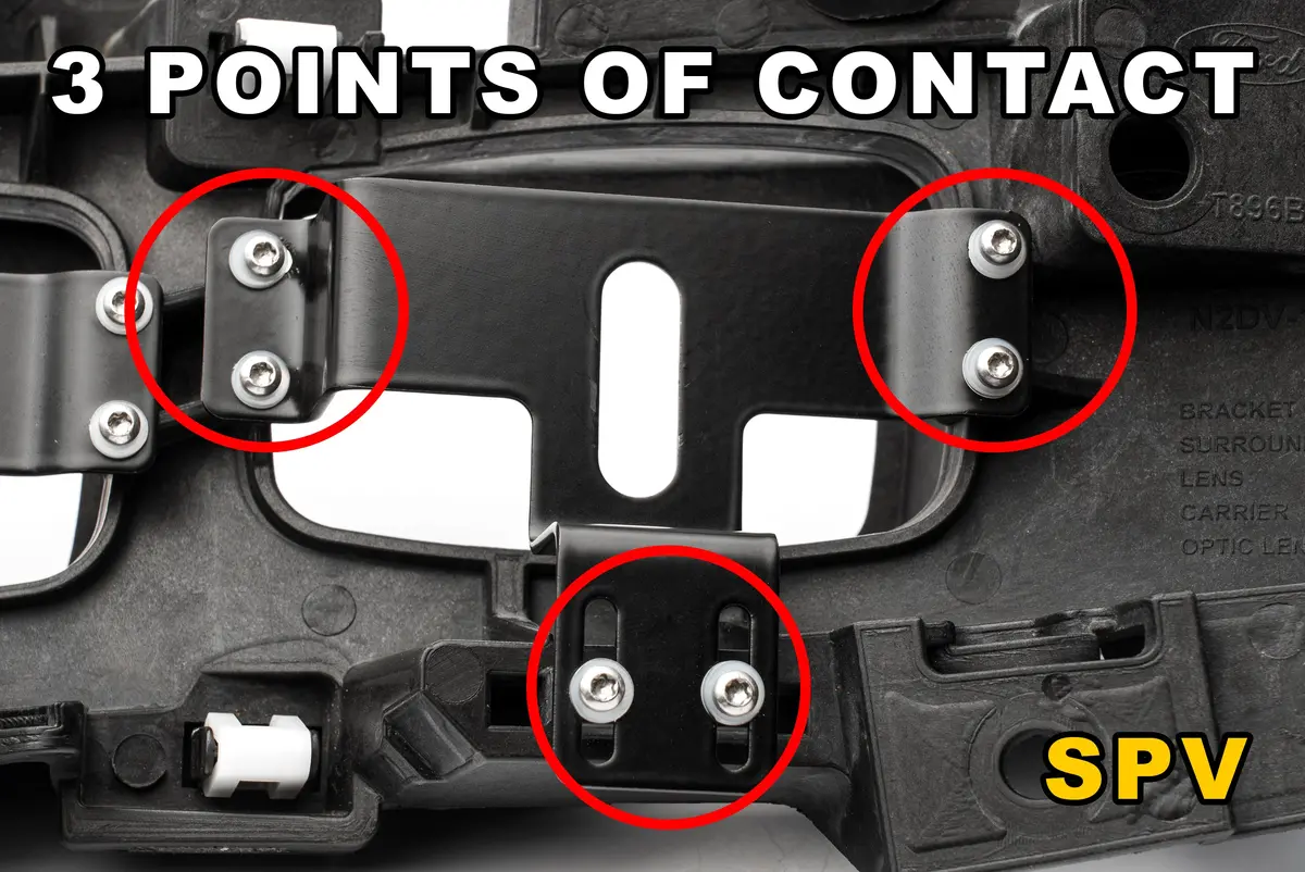 Spv Parts 2021-2026 Ford F-150 & Bronco Raptor Oem Fog Light Upgrade Kit With Brackets And Diode Dynamics Ssc2 Lights 15