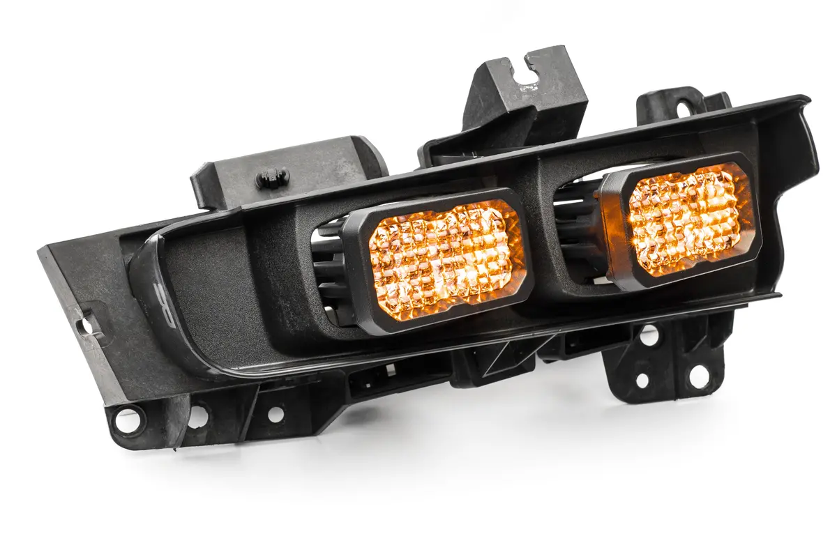 Spv Parts 2021-2026 Ford F-150 & Bronco Raptor Oem Fog Light Upgrade Kit With Brackets And Diode Dynamics Ssc2 Lights 21