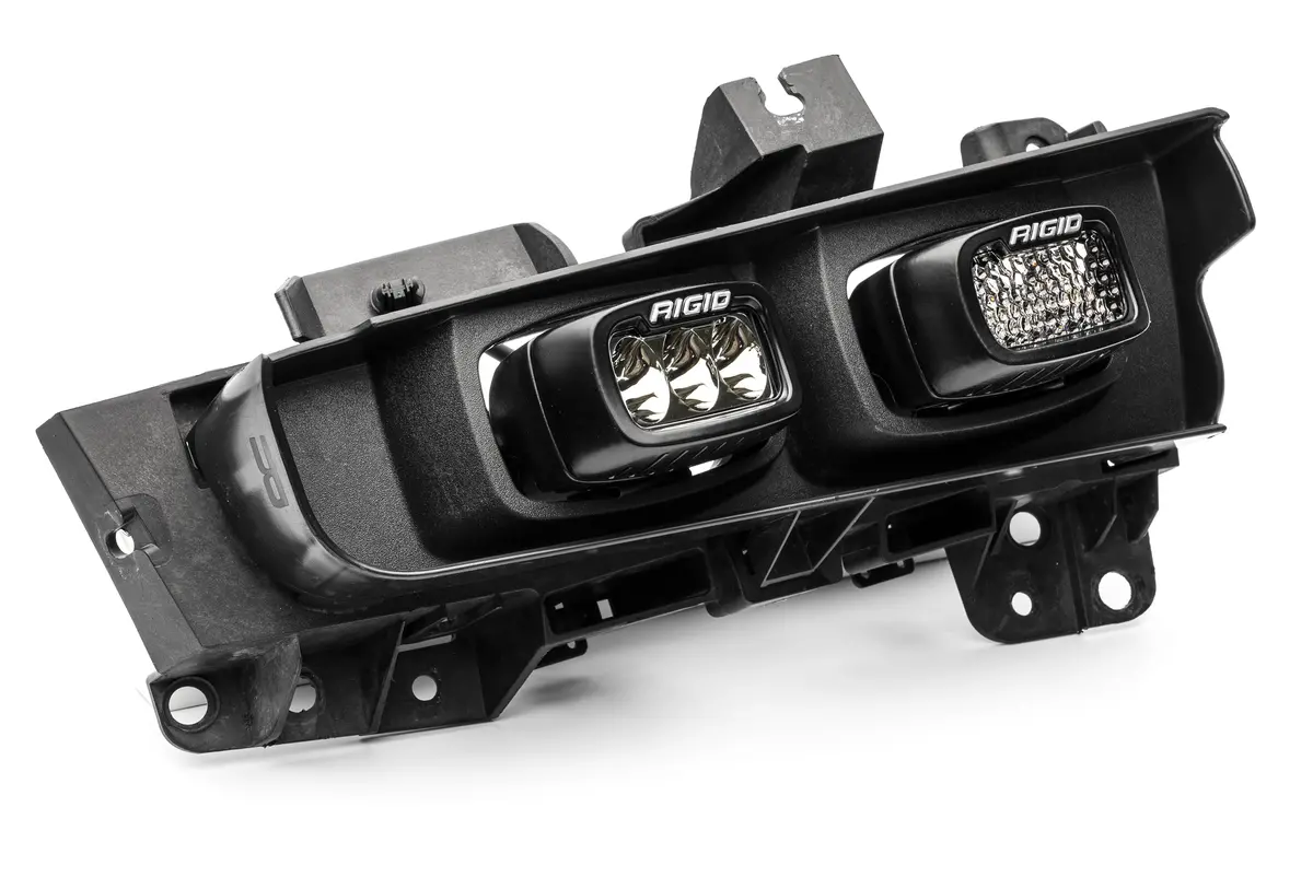 Spv Parts 2021-2026 Ford F-150 Raptor & Bronco Raptor Oem Fog Light Upgrade Kit With Brackets & Rigid Sr-M Direct Replacement Lights 10