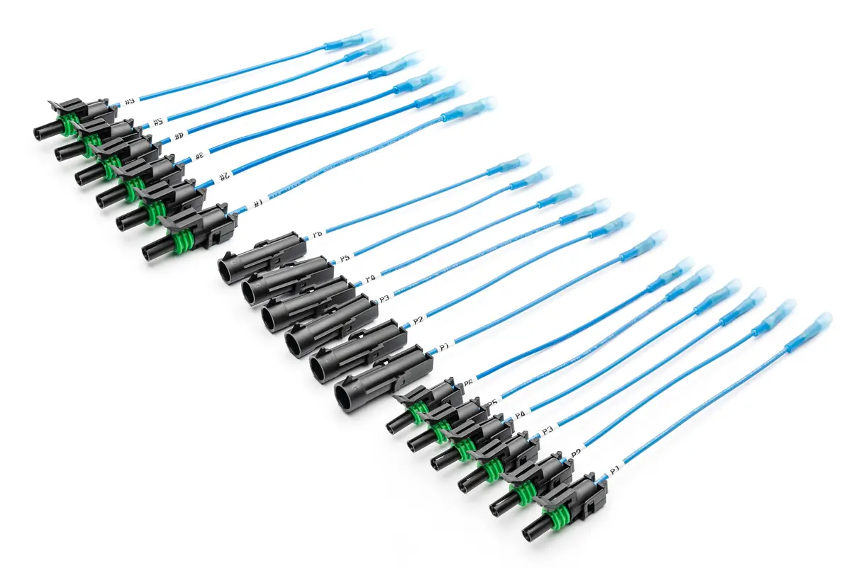 Auxiliary (Aux) Switch Wire Extension & Pass Thru Kit With Connectors (Numbered) Spv Parts System - Ford Bronco, F-150 Raptor, Tremor, Ranger, Etc 1