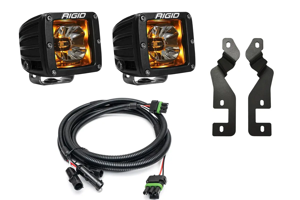 Spv Parts 2021-2023 Ford Bronco Sport (Not Full Size) A-Pillar Light Kit (Includes Rigid A-Pillar Mounts/Custom Harness & Choice Of Lights) 2