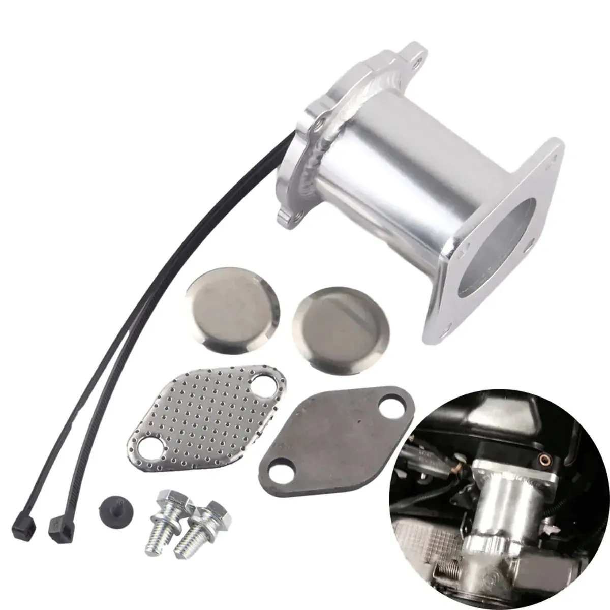 Egr Delete Blanking Blank Kit For Bmw M47n2 M57n2 E60 E61 E70 E71 E87 1