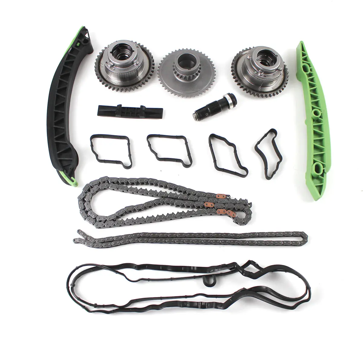Daysyore Camshaft Adjuster Timing Chain Kit 0009932076 For 2010-2015 Mercedes W203 W204 Slk250 E250 M271 C200 1