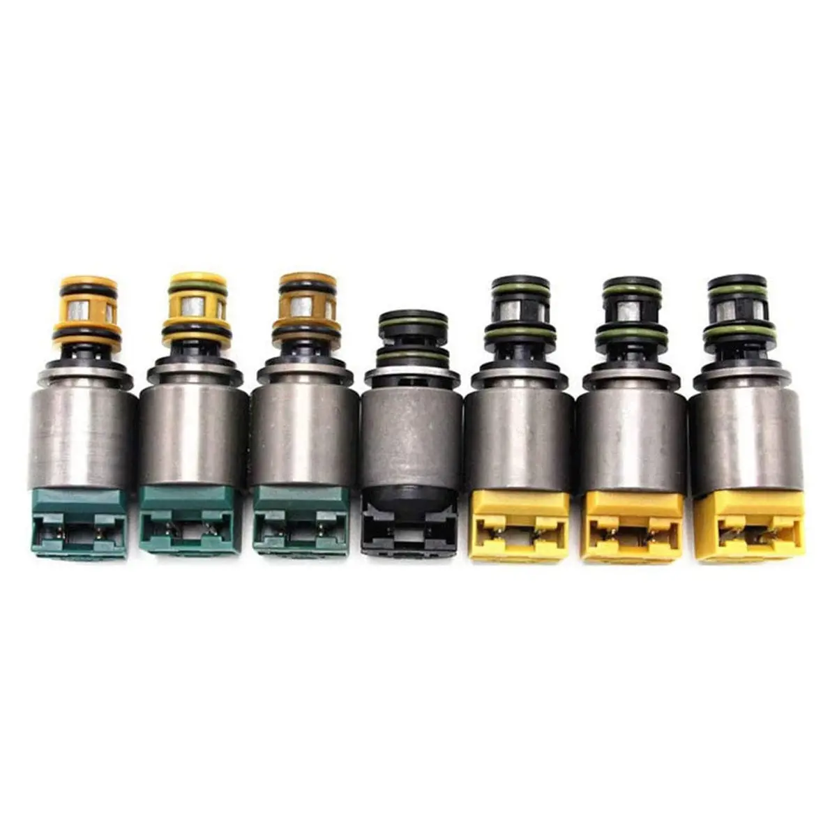 Daysyore 7Pcs 6Hp19 6Hp21 6Hp28 Transmission Solenoid Kit For 2003-2011 Bmw X3 X5 A6 A8 Q7 1