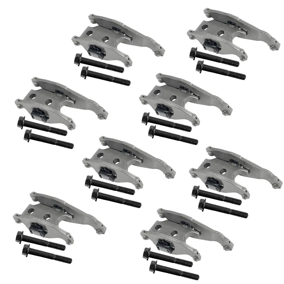 Daysyore 8Pcs Intake & Exhaust Rocker Arm Carrier Set 8C3z-6A588-A For 2008-2010 Ford F250 F350 F450 Super Duty 6.4L 1