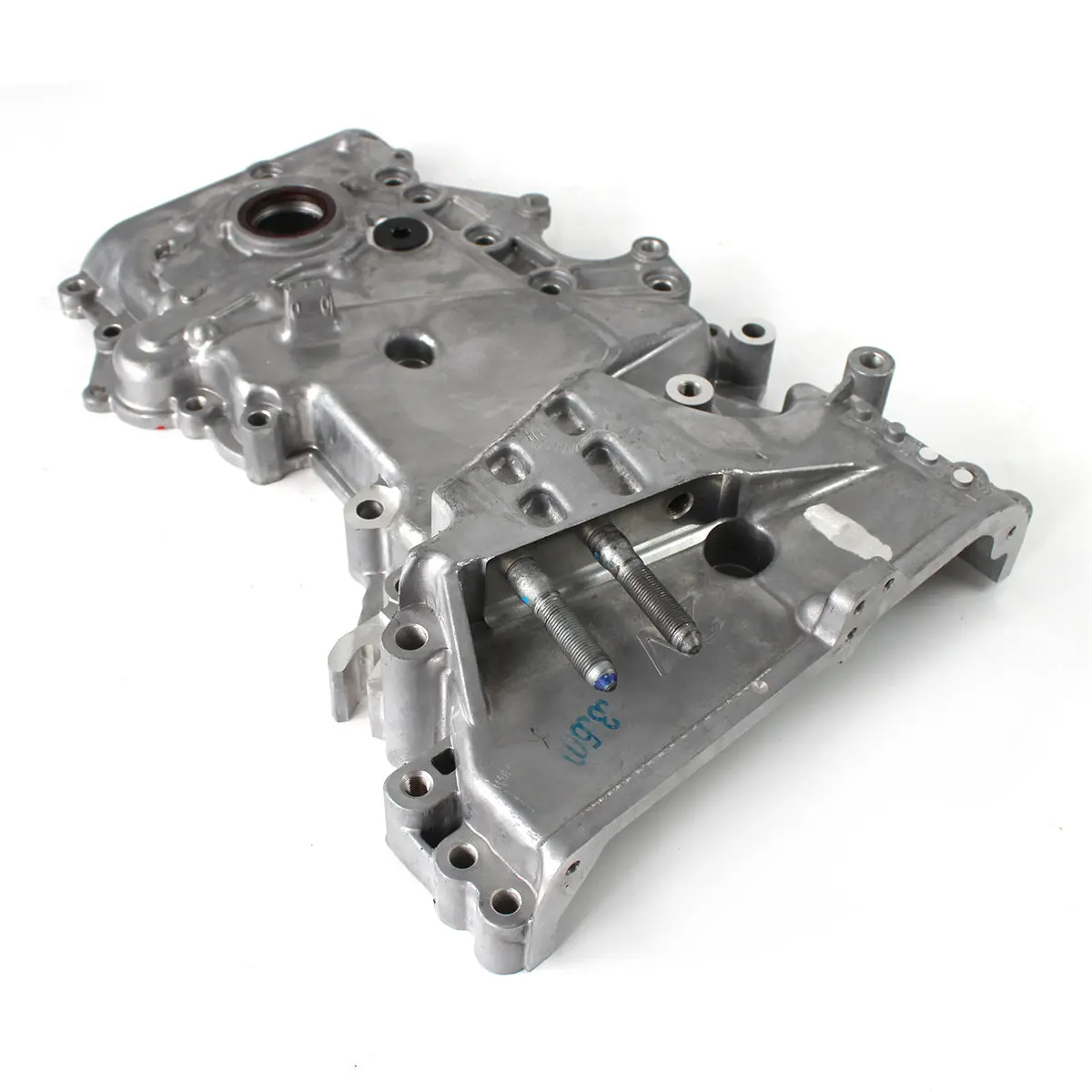 Daysyore Timing Chain Oil Pump Cover 21350-2E330 For 2014-2019 Hyundai Tucson Kia Forte Soul 1