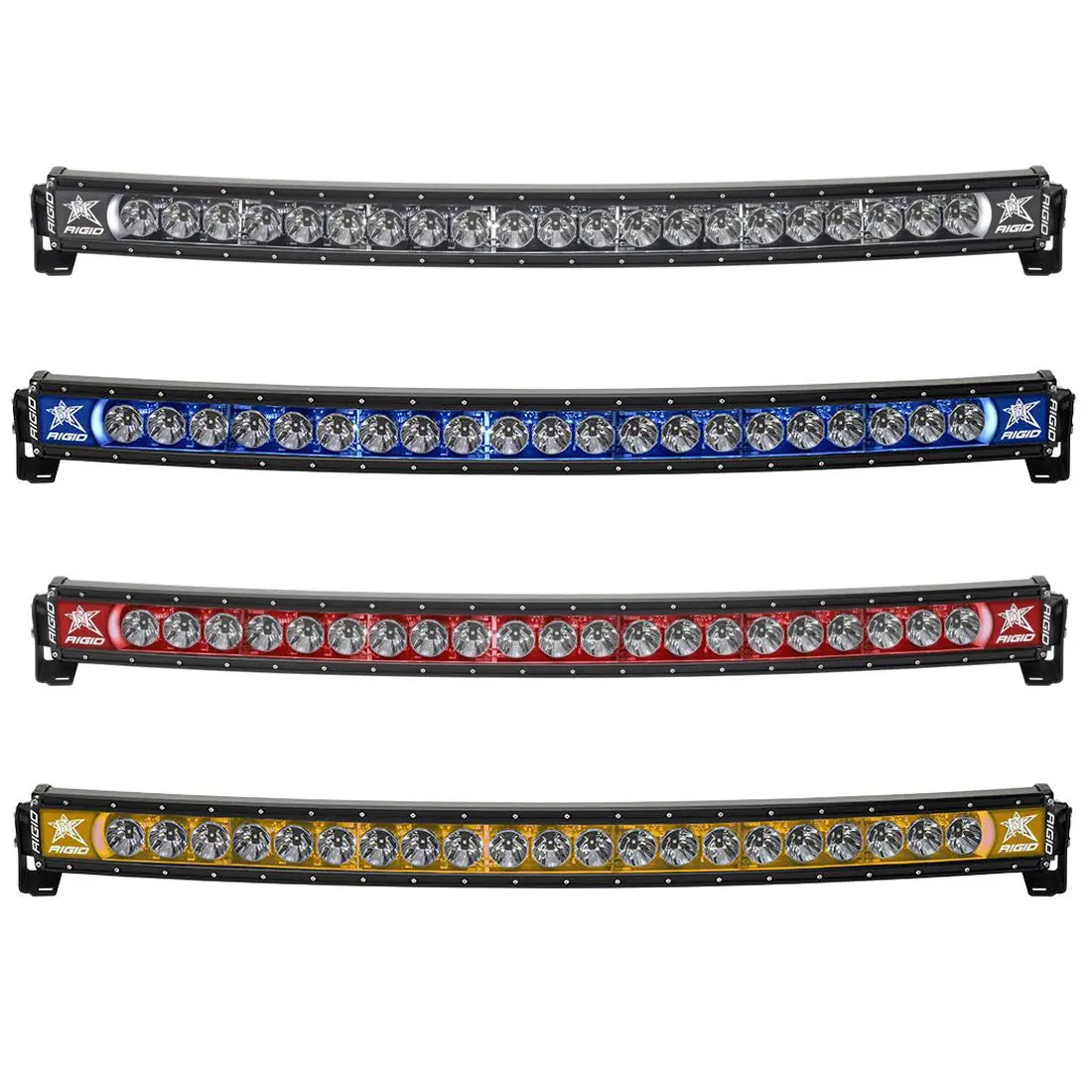 Radiance+ Curved Light Bar Various Color Backlights New Rgbw 1