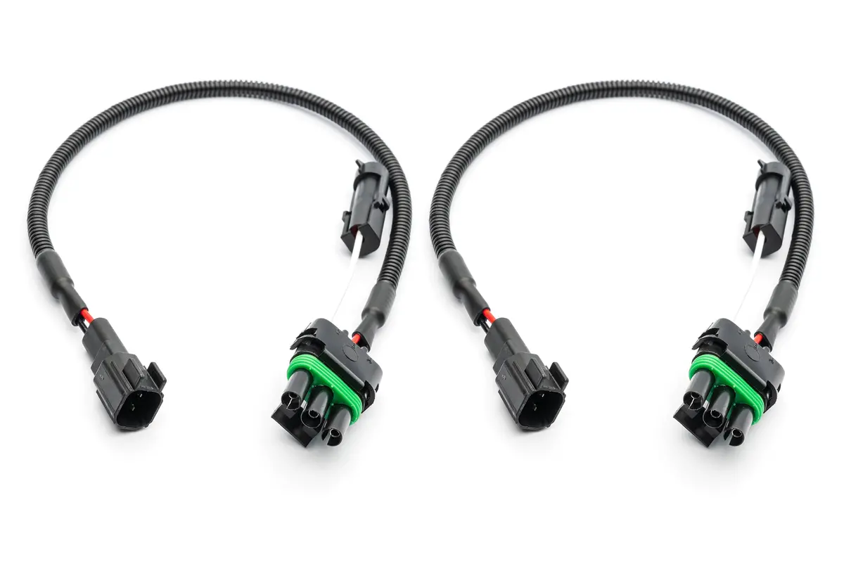 3 Pole Wp Connector Adapters To Bronco Prep Fog Connector With Backlight Port (Pair) (Modular Bumper Only) 1