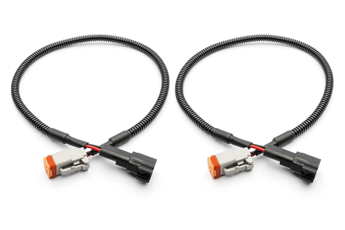 2 Pole Dt Connector Adapters To Bronco Prep Fog Connector (Pair) (Modular Bumper Only) 1