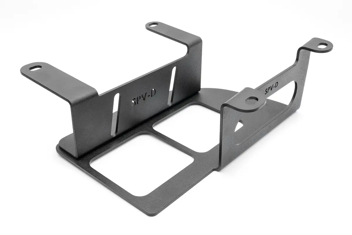 Spv Parts 2022 Up Ford Bronco Dual Capable Bumper Fog Brackets (Mounts Only. Lights Sold Separately) 1