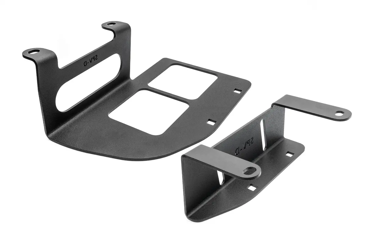 Spv Parts 2022 Up Ford Bronco - New Rigid Rgbw Radiance/Scene Capable Bumper Fog Light Kit W/ Rgbw Backlight - Including Brackets/Harness 5