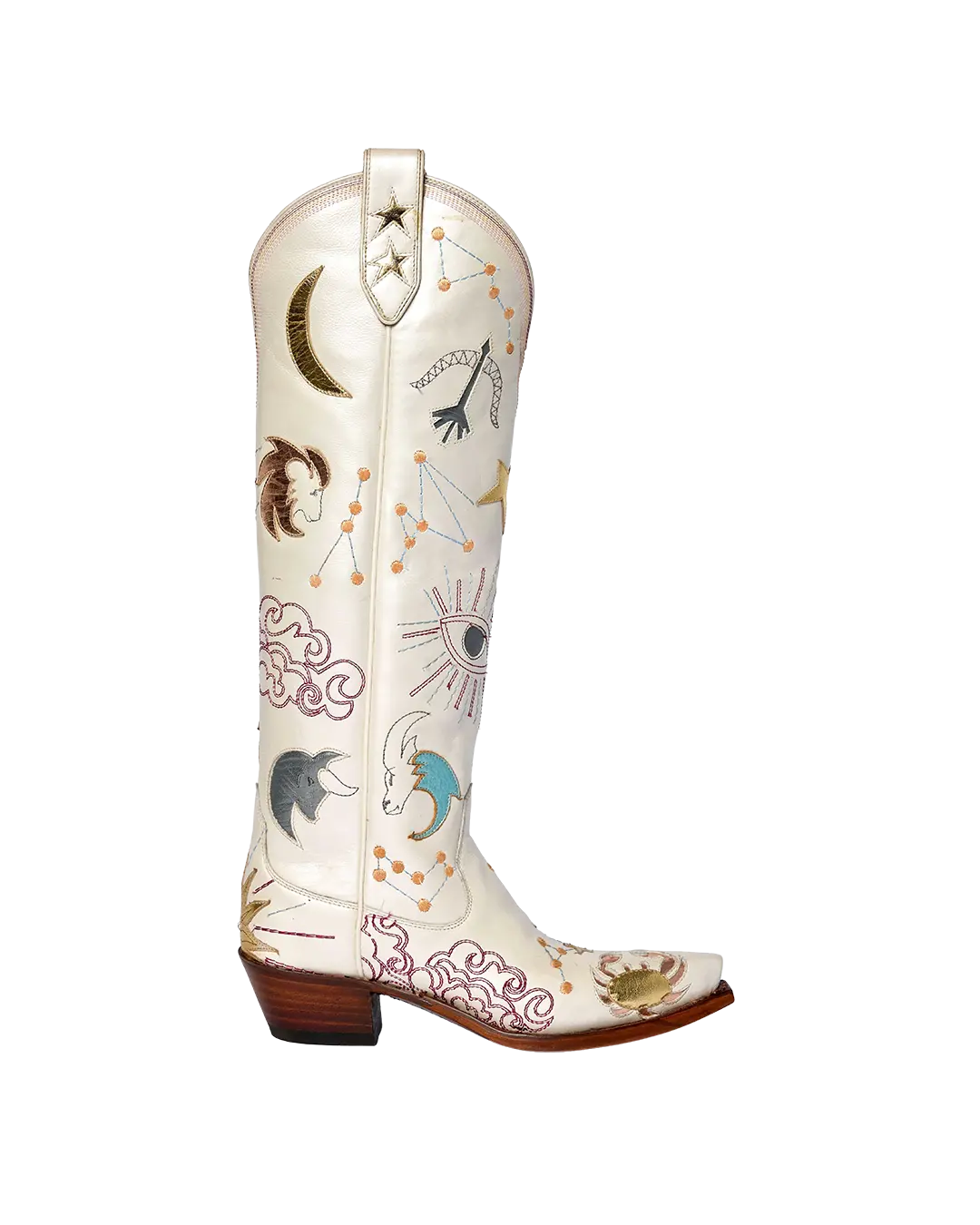 Celeste Pearlized Crème Boot 1