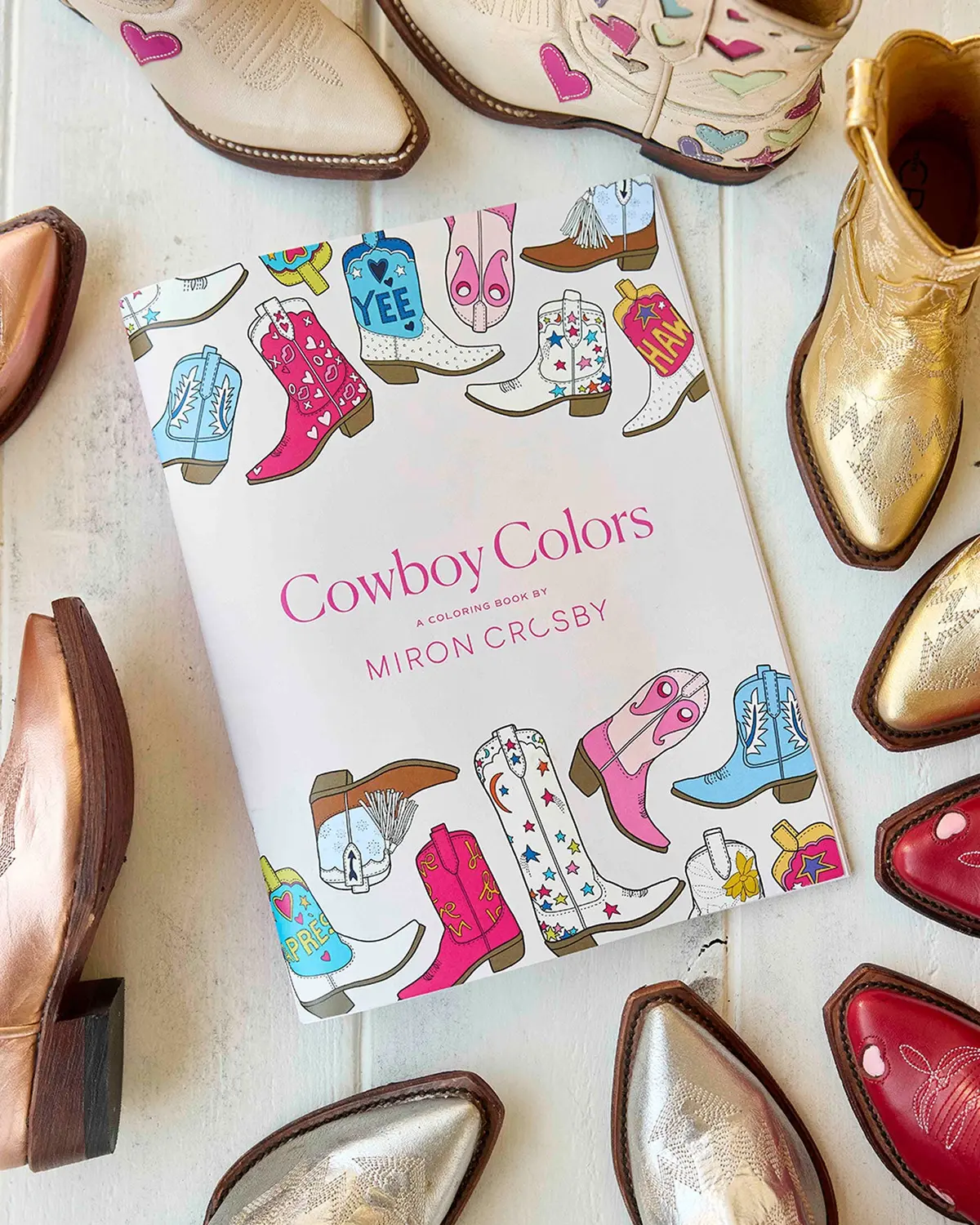 Cowboy Colors: A Coloring Book By Miron Crosby 1