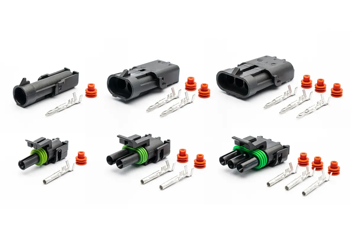 Spv Parts Weather Pack Connector Kits - Use With Spv Parts Harness System Or Switch Wires (Sold In Singles) 1