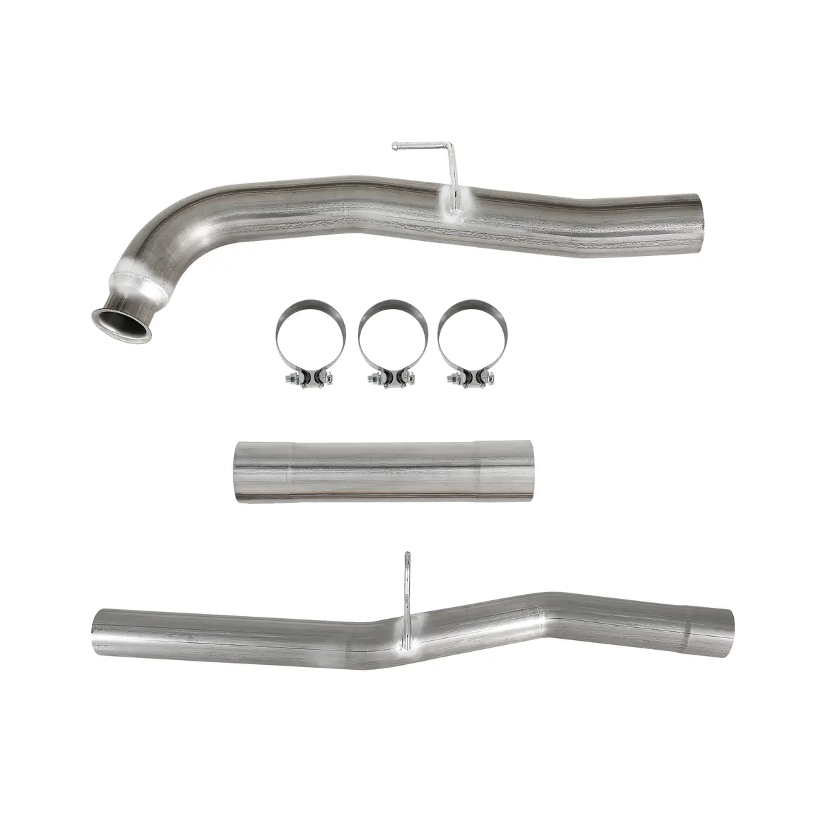 For 2011-2015 6.6L Chevy Duramax Diesel 4Inch Dpf Delete Pipe Exhaust 1