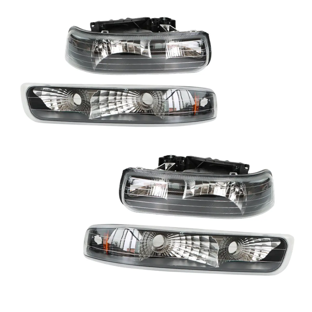 Daysyore 2Pcs Headlight Assembly For 1999 To 2006 Chevy Silverado 1500/2500 1