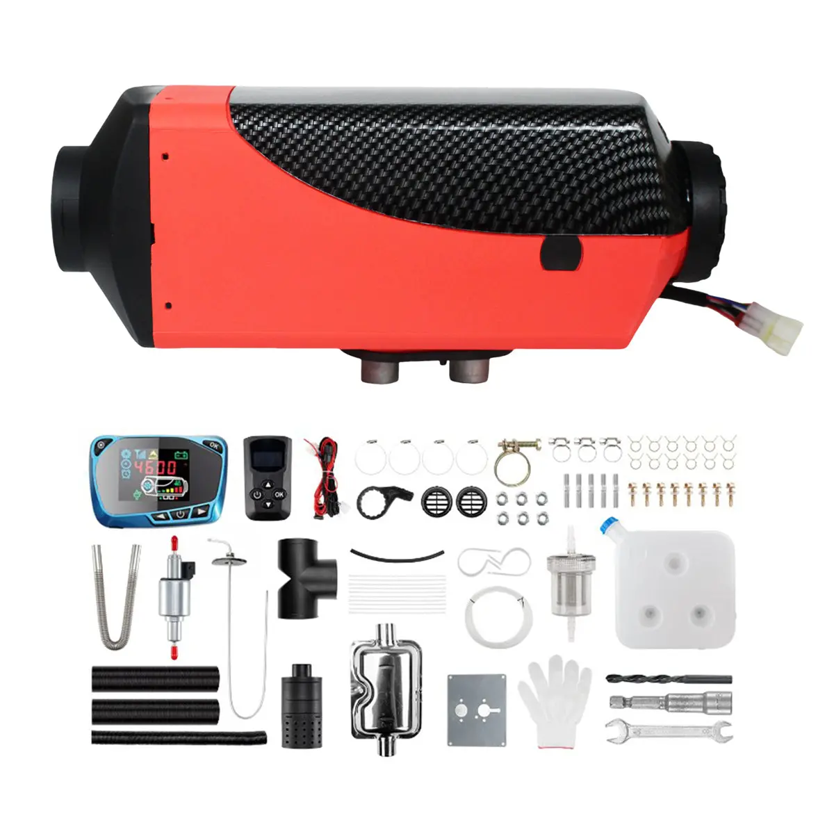 Daysyore Universal 8Kw 12V New Diesel Air Heater Lcd Screen Fit For Truck Boat Car Bus Trailer 1