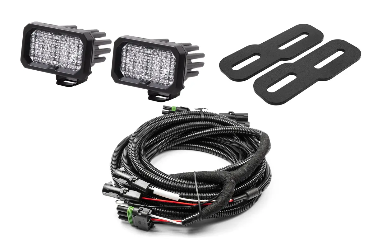 2018-2020 Ford F-150 (Excluding Raptor) Rear Diode Dynamics Ss2 Series Reverse Light Kit (No Drill) Red Backlight Rear Led 1