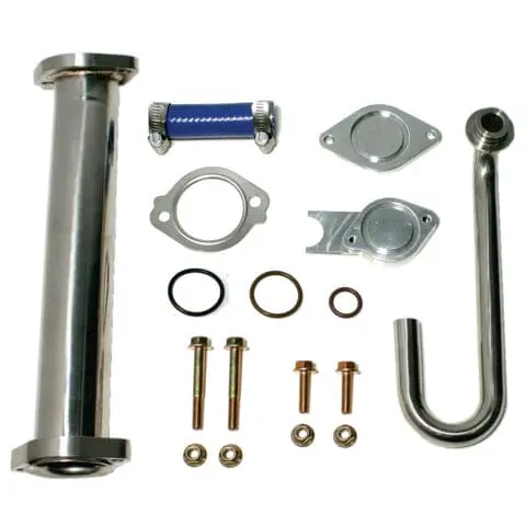 Cooler & Valve Kit W/ Up-Pipe (Powerstroke 2003-2007) 1