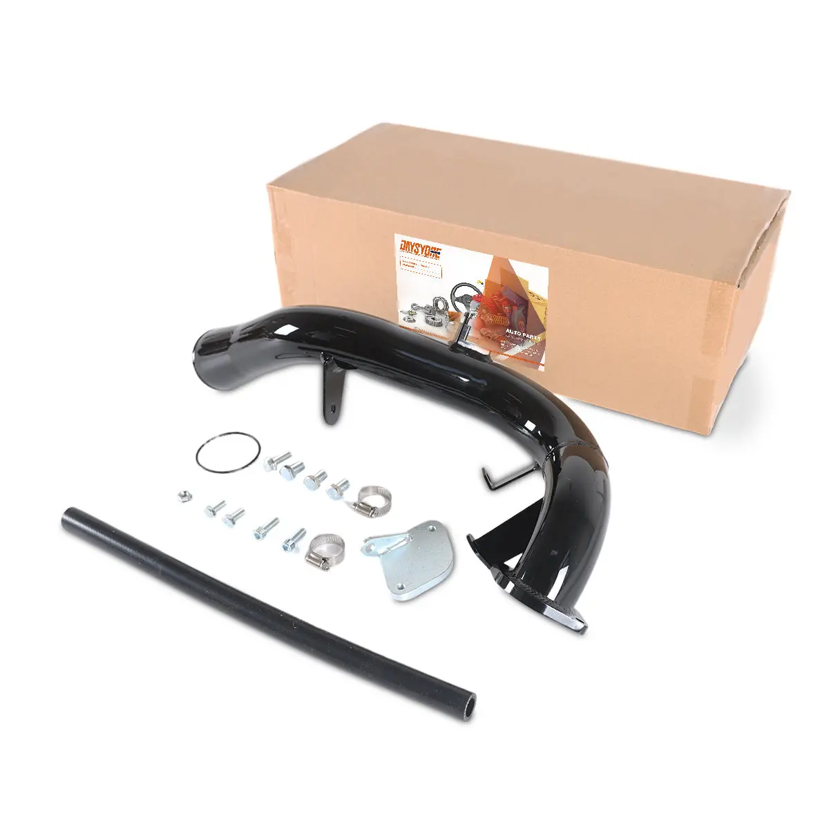 Daysyore 2006-2007 6.6L Duramax Gmc/Silverado Lbz Egr Delete Kit With High Flow Intake Elbow 1