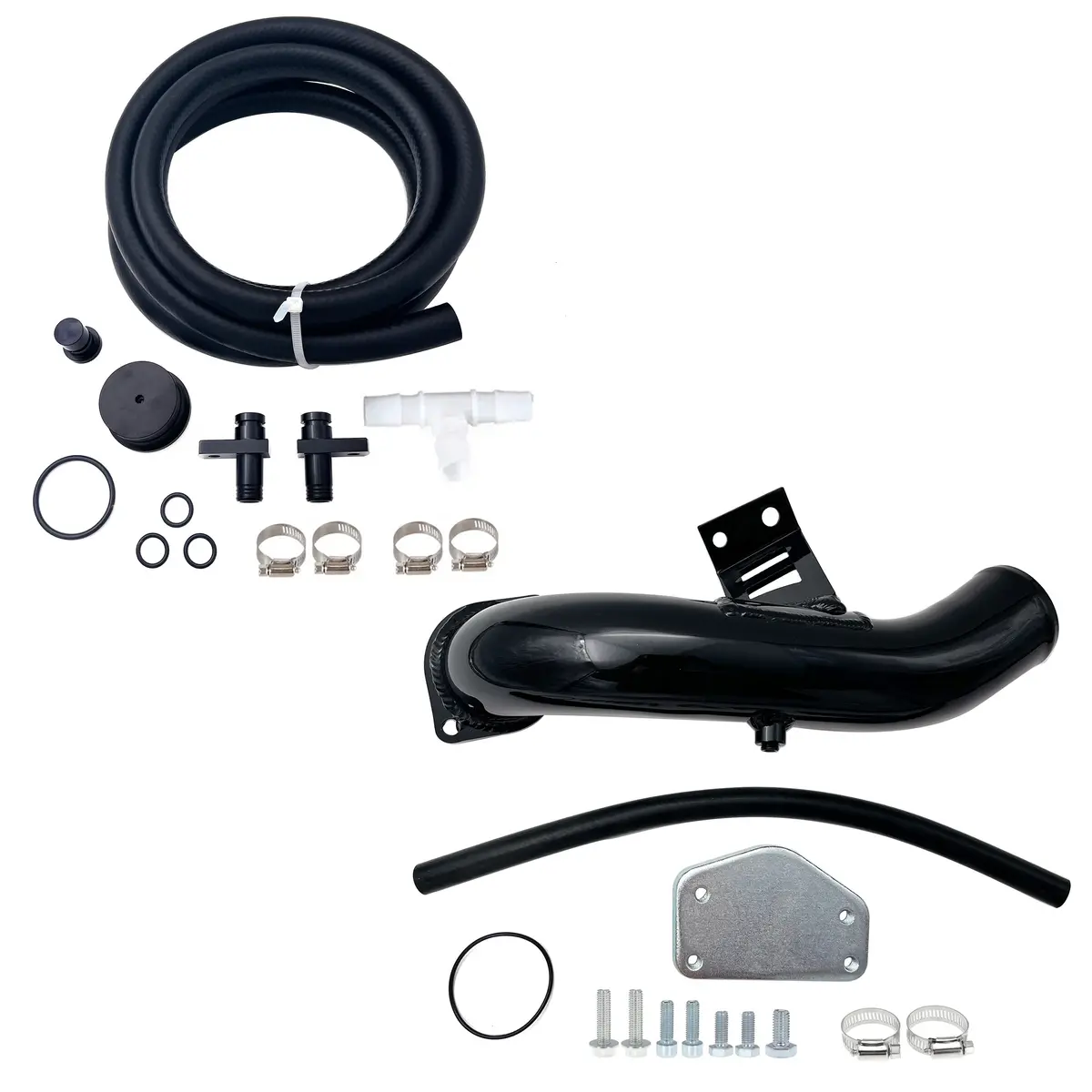 Seguler 2004-2005 6.6L Duramax Lly Ccv Pcv Reroute & Egr Valve Delete Kit 1