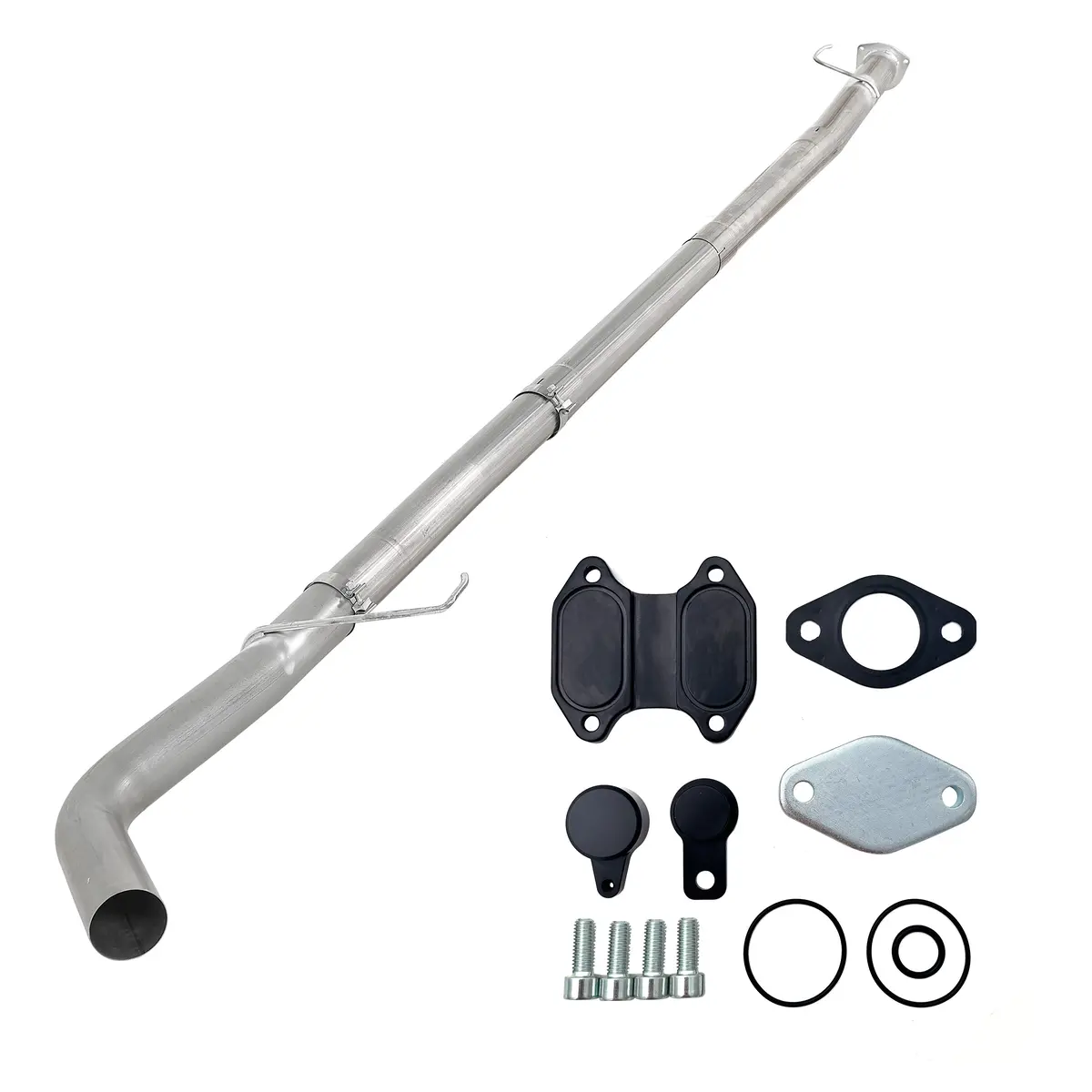 Seguler 2013-2019 6.7L Ram Cummins Cab & Chassis 4" Dpf Delete Pipe & Egr Delete Kit 1