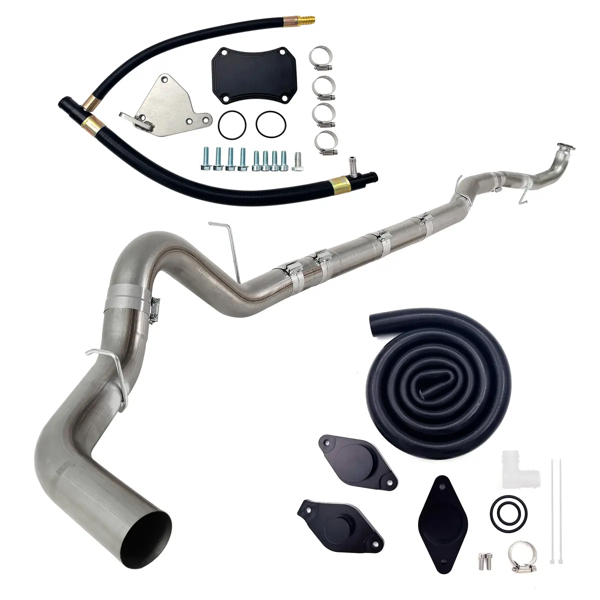 Seguler 5" Dp-Back Dpf Pipe/Egr/Ccv Delete Kit For 2015.5-2016 Lml 6.6L Duramax 1