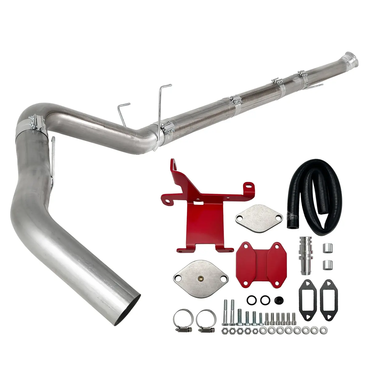Seguler 4"/5" Dpf Delete Dp-Back Pipe & Egr Delete Kit For 2019-2024 6.7L Ram 1