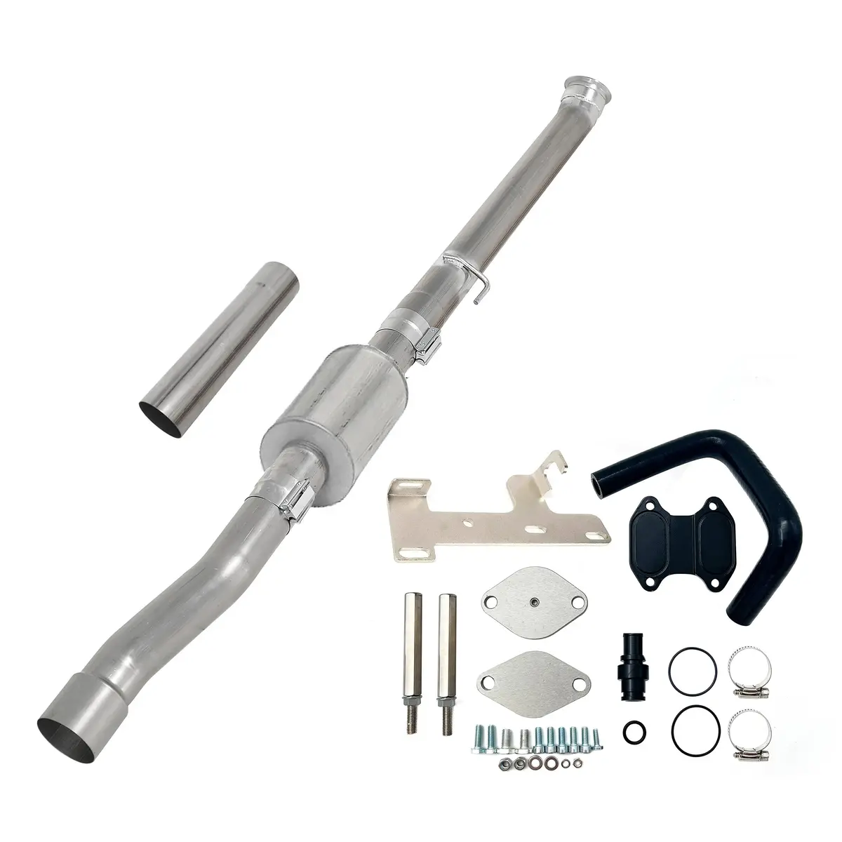 Seguler 2019-2024 6.7L Ram Cummins 4"/5" Dp-Back Dpf Delete Pipe W/Egr Delete Kit 1