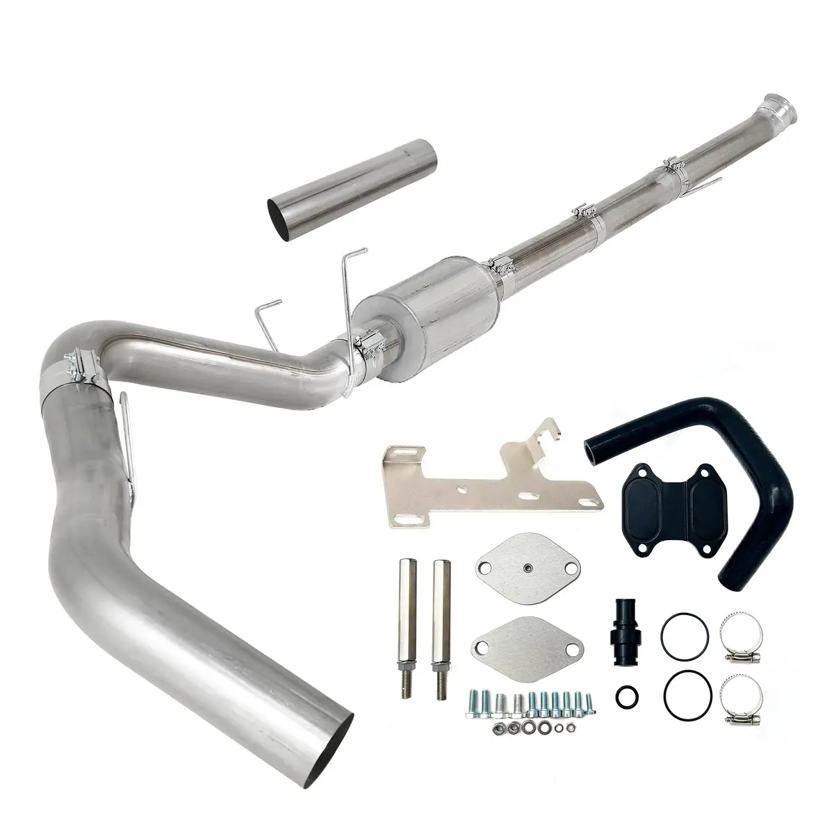 Seguler 2019-2024 6.7L Ram Cummins 4"/5" Dp-Back Dpf Delete Pipe W/Egr Delete Kit 3
