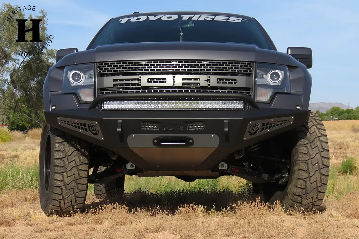 Addictive Desert Designs (Add) | Heritage | 2010 - 2014 Ford Raptor Honeybadger Front Bumper - F017275050103 1